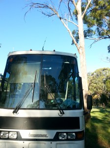 School Bus sign gone.