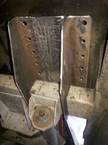 Ready to be welded to beam.