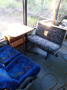 Both sets of seats are to be recovered with a change of Material to better suit the colors in the Vehicle.