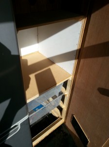 Once I have some dividers in place this shelf will be used for the Drinks bottles?